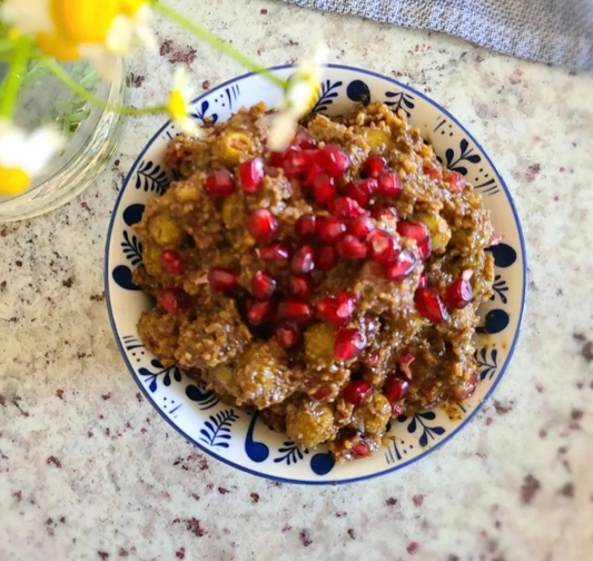 Homemade Iranian Marinated Olives