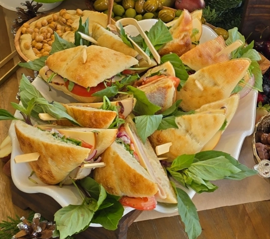 handcrafted Mini Sandwiches